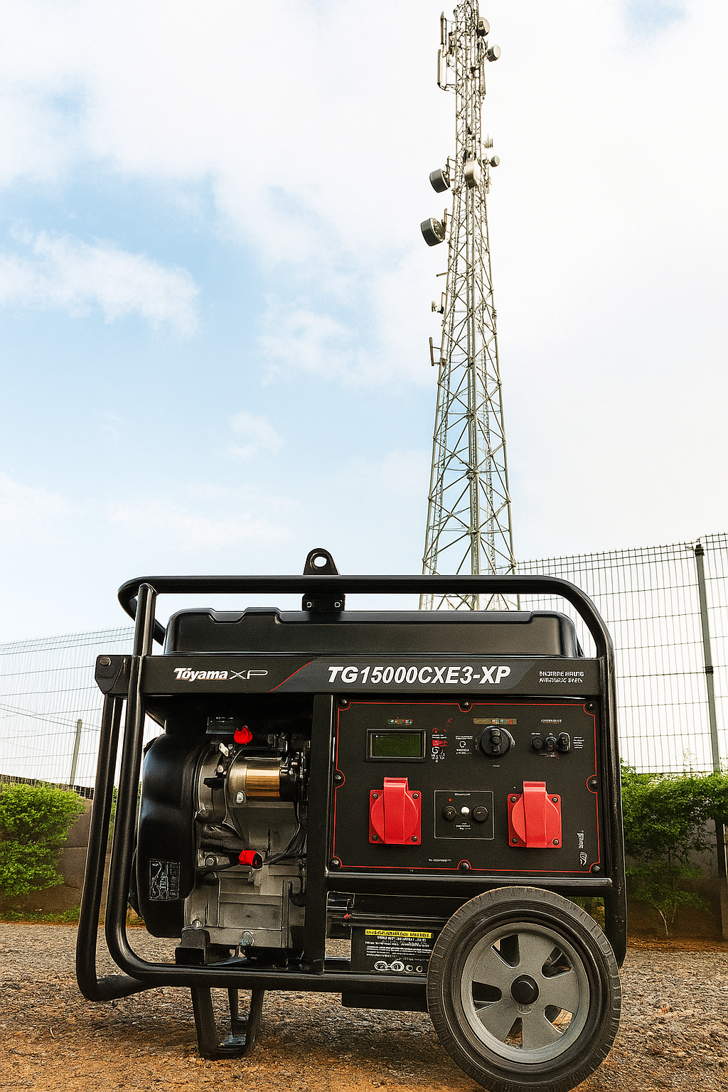 Gerador para Torre de Celular e Telecom